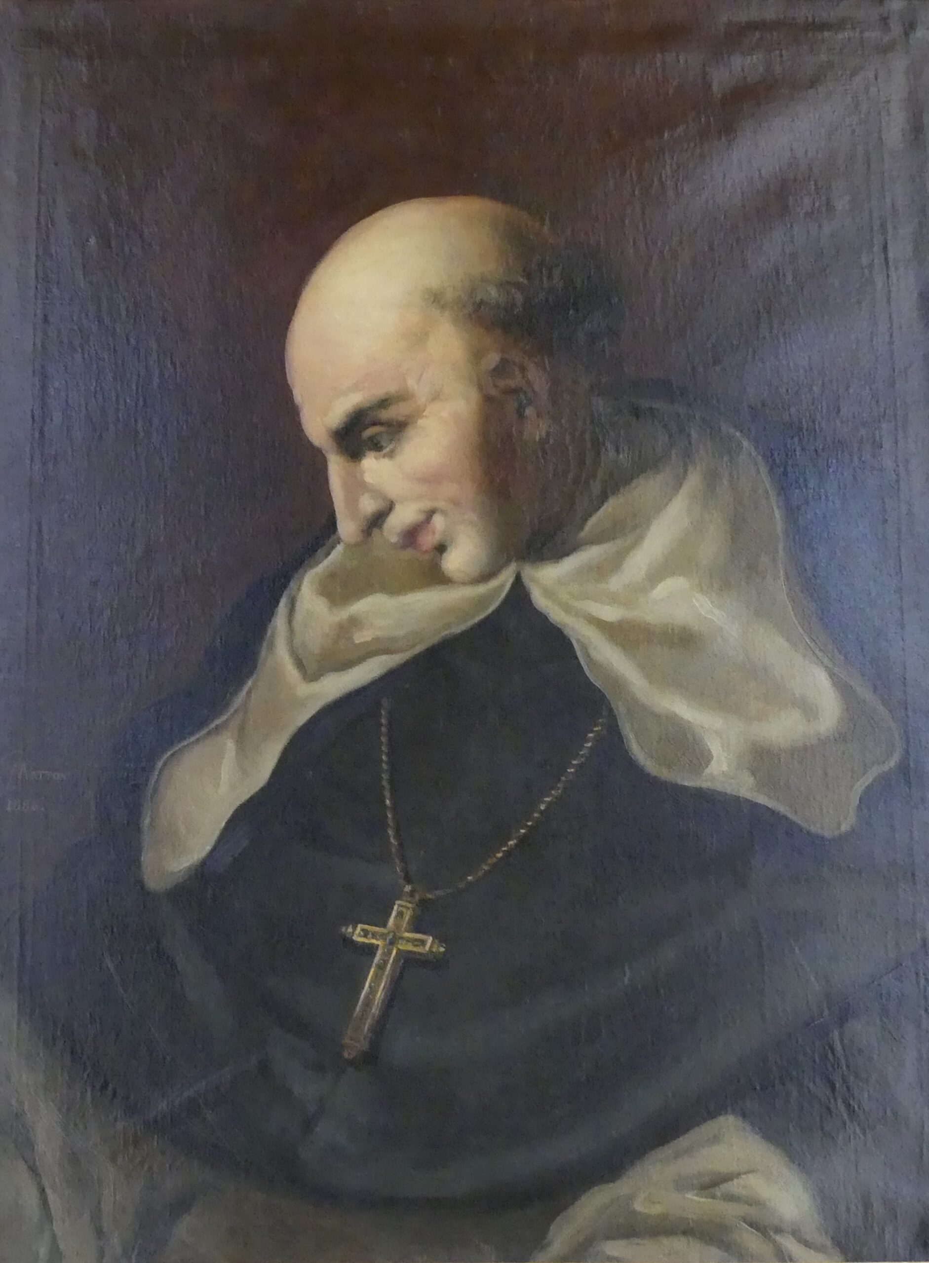 Retrato del fraile dominico Bartolomé de las Casas, defensor de los indígenas e impulsor de las Leyes Nuevas