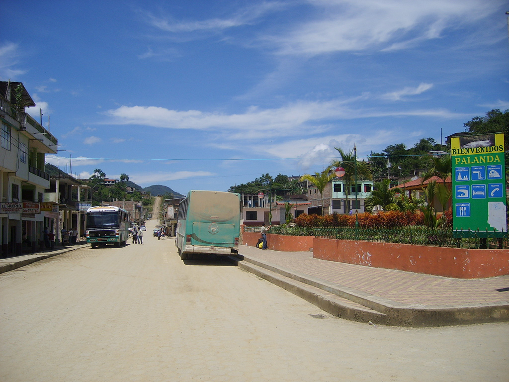 Vista de Palanda, cantón de la provincia de Zamora Chinchipe donde se ubica el yacimiento arqueológico de Santa Ana-La Florida