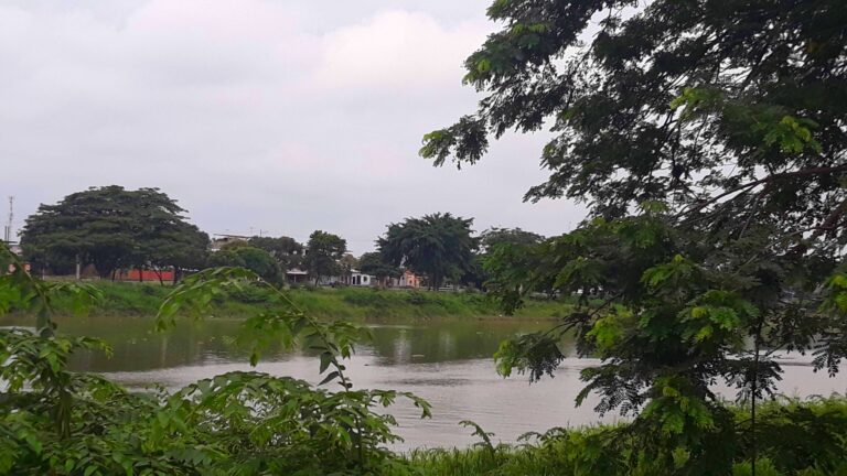 Vista del río Babahoyo, en la cuenca del Guayas, territorio nuclear de la cultura Milagro-Quevedo