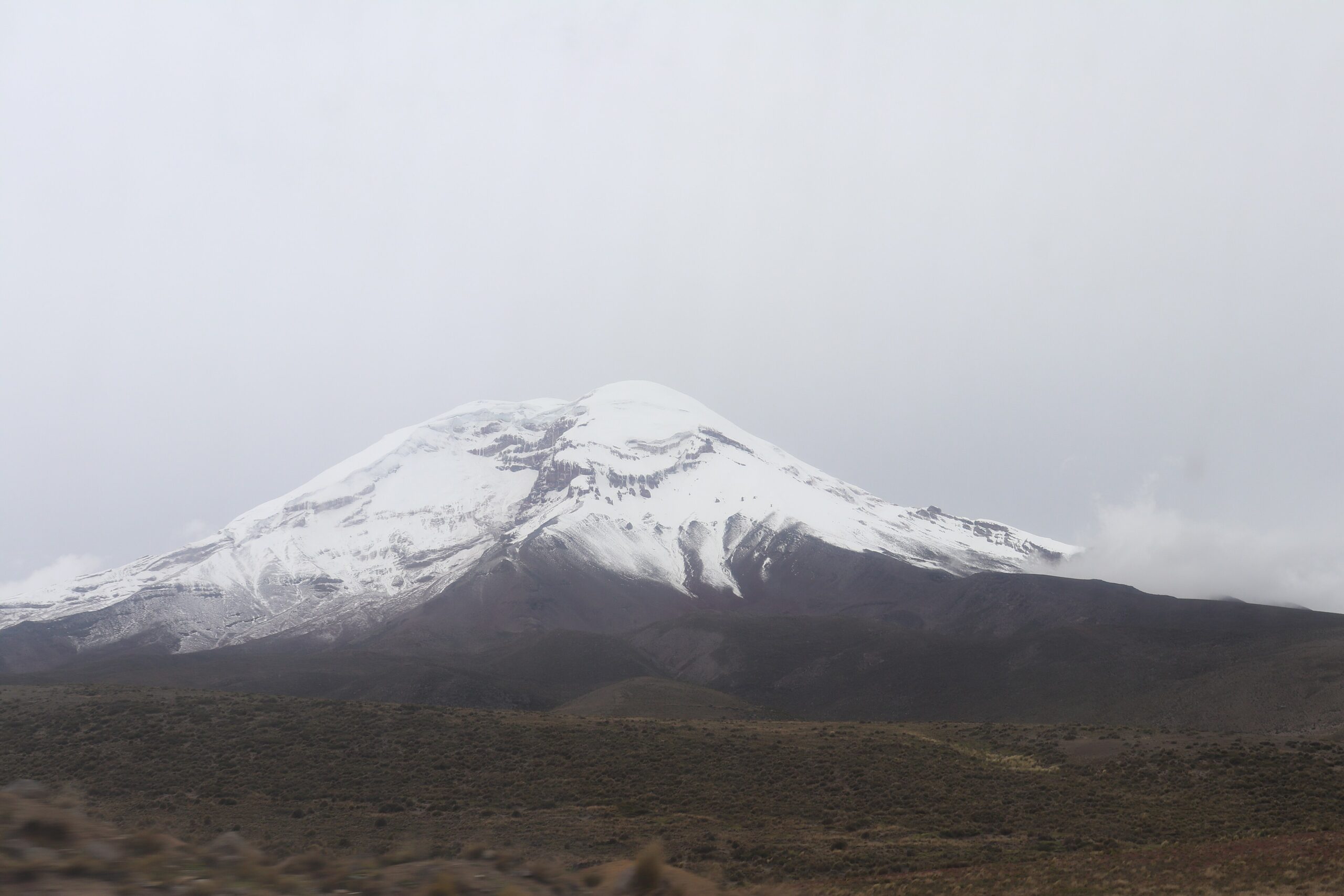El volcán Chimborazo, en cuya provincia ocurrió el enfrentamiento de Gatazo Grande durante el levantamiento de 1990