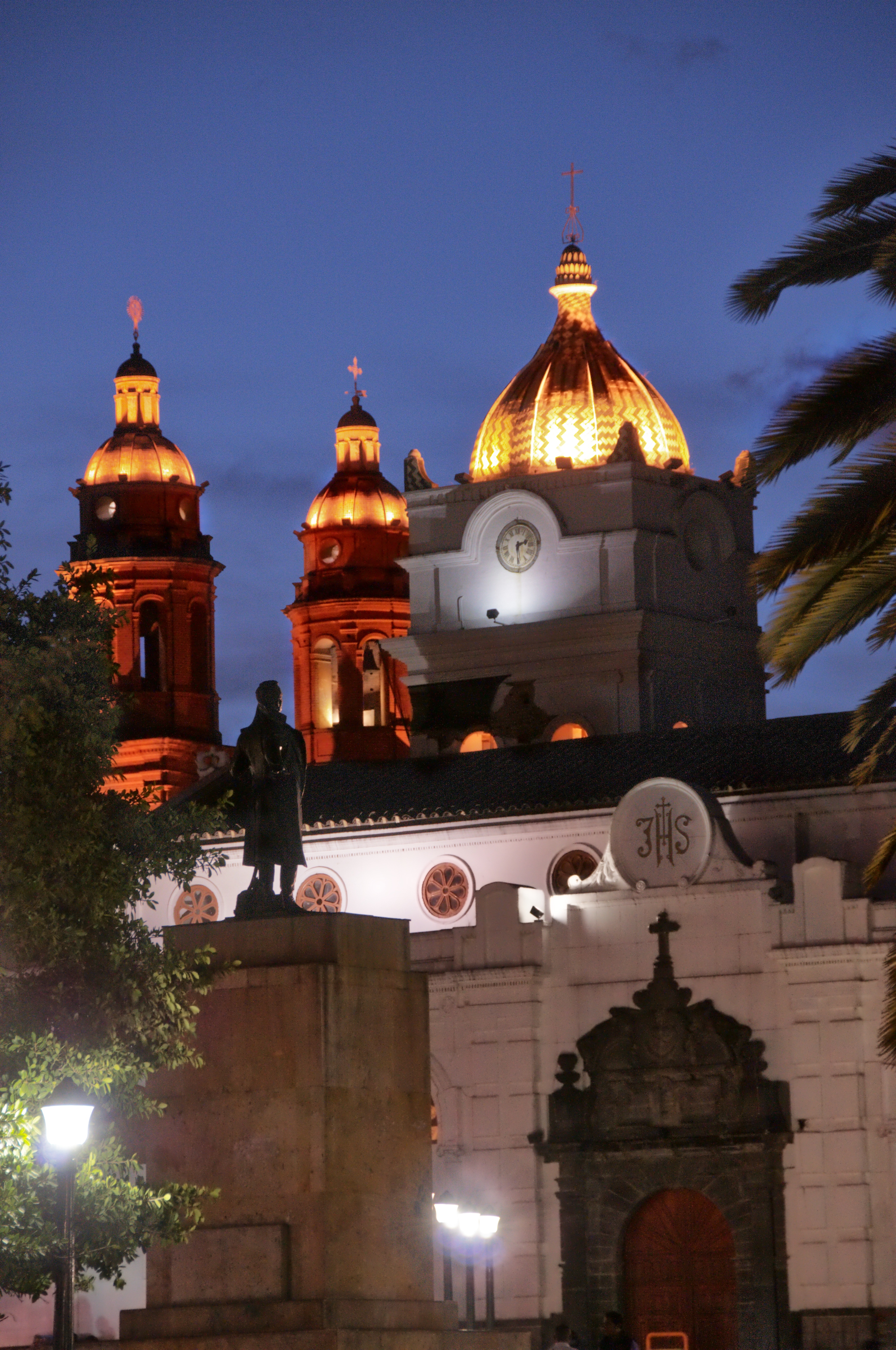 Catedral de San Juan Bautista, en Pasto, ciudad donde fue fusilado Alejandro Macaulay en 1813