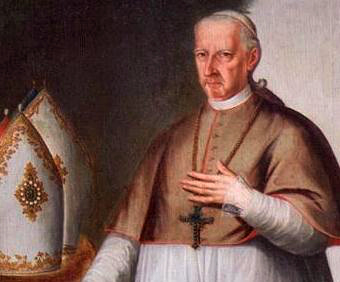 Retrato del obispo José Cuero y Caicedo, primer presidente del Estado de Quito