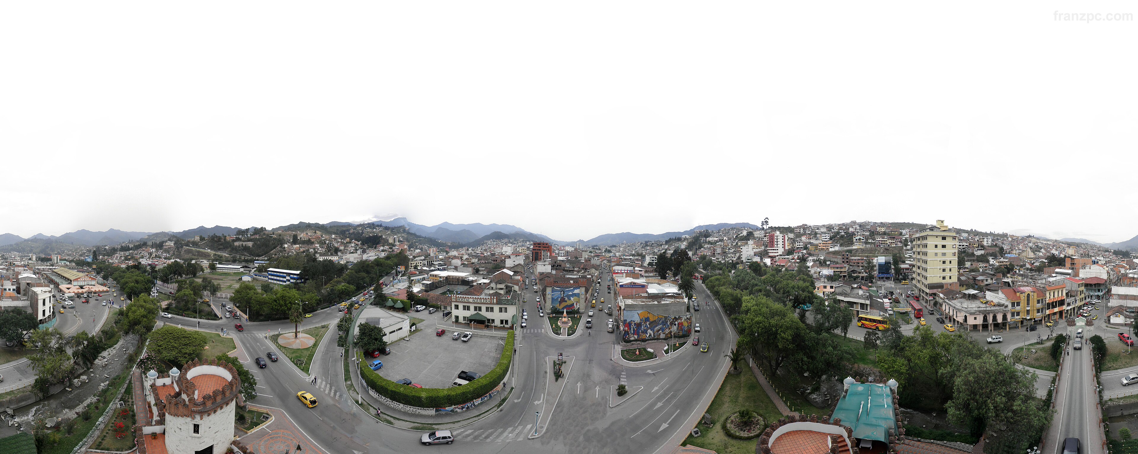 Vista panorámica de la ciudad de Loja, capital del antiguo corregimiento colonial del mismo nombre