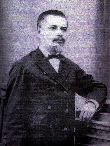 Retrato del general Eloy Alfaro, presidente de Ecuador